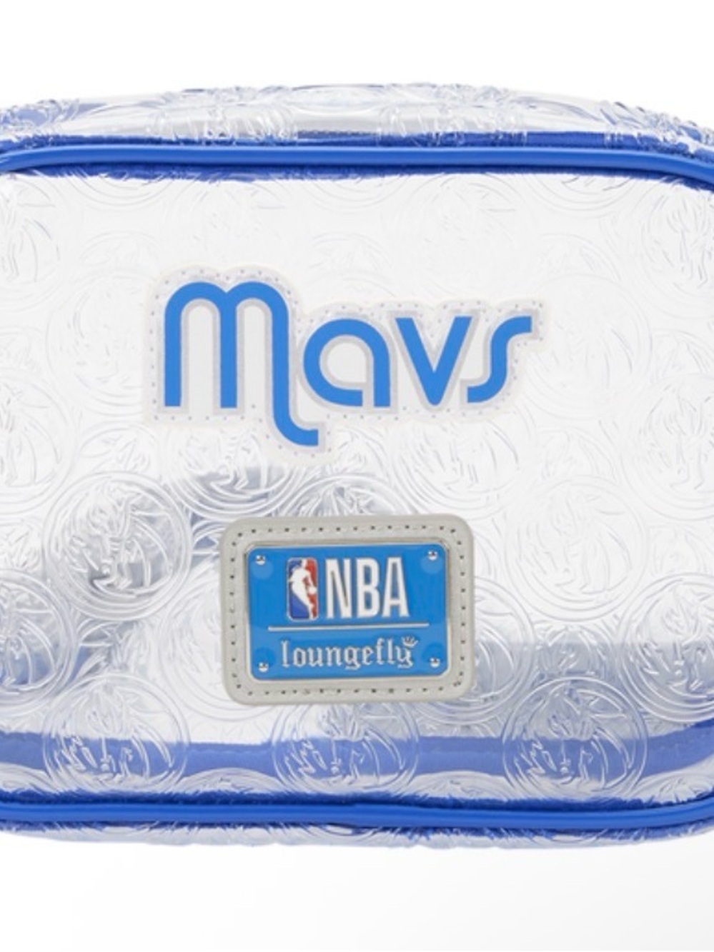 NBA Dallas Mavericks Clear Crossbody Stadium Bag